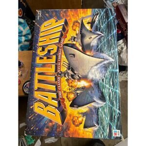 Battleship: The Classic Naval Combat Game Board Game by Milton Bradley